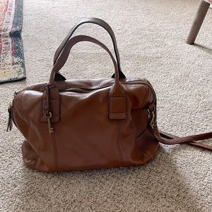 Brown Fossil Purse